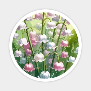 Lily of The Valley Magnet